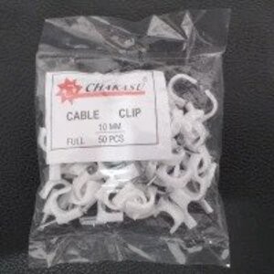 Jual Klem Kabel Paku Beton No 10 Cable Clips 10 Mm / Jepit Kabel TOP ...