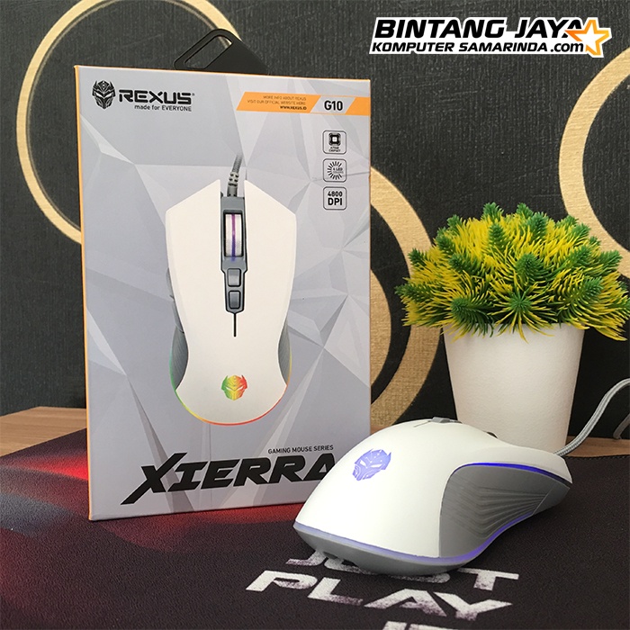 Jual Professional Gaming Mouse Rexus Xierra G10 | Shopee Indonesia