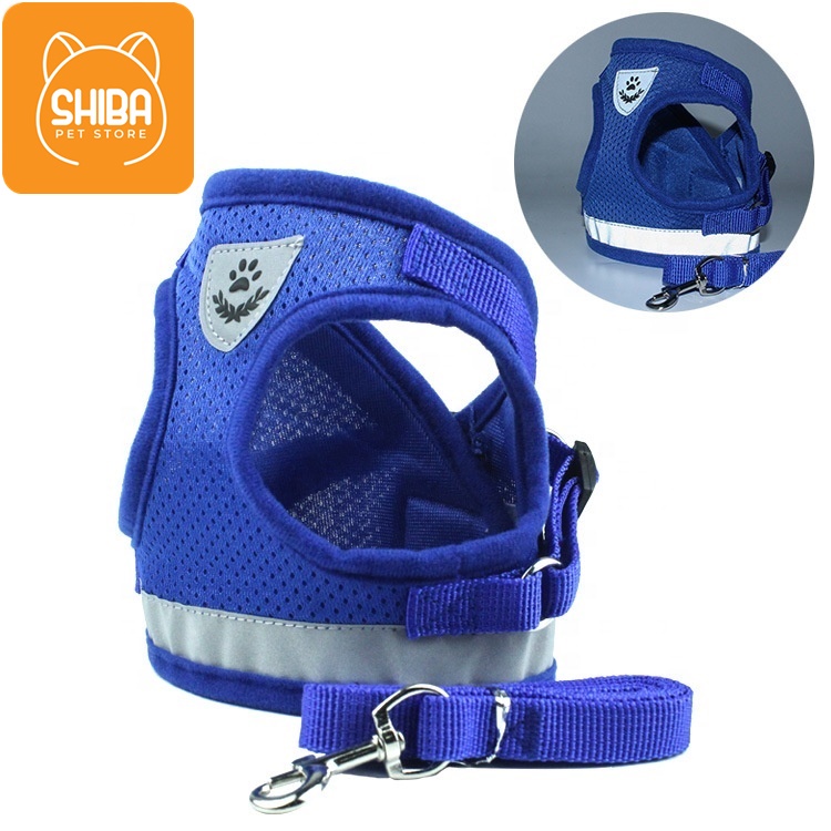 Jual Harness Rompi Reflective Soft High Quality + Leash Lead Tali ...
