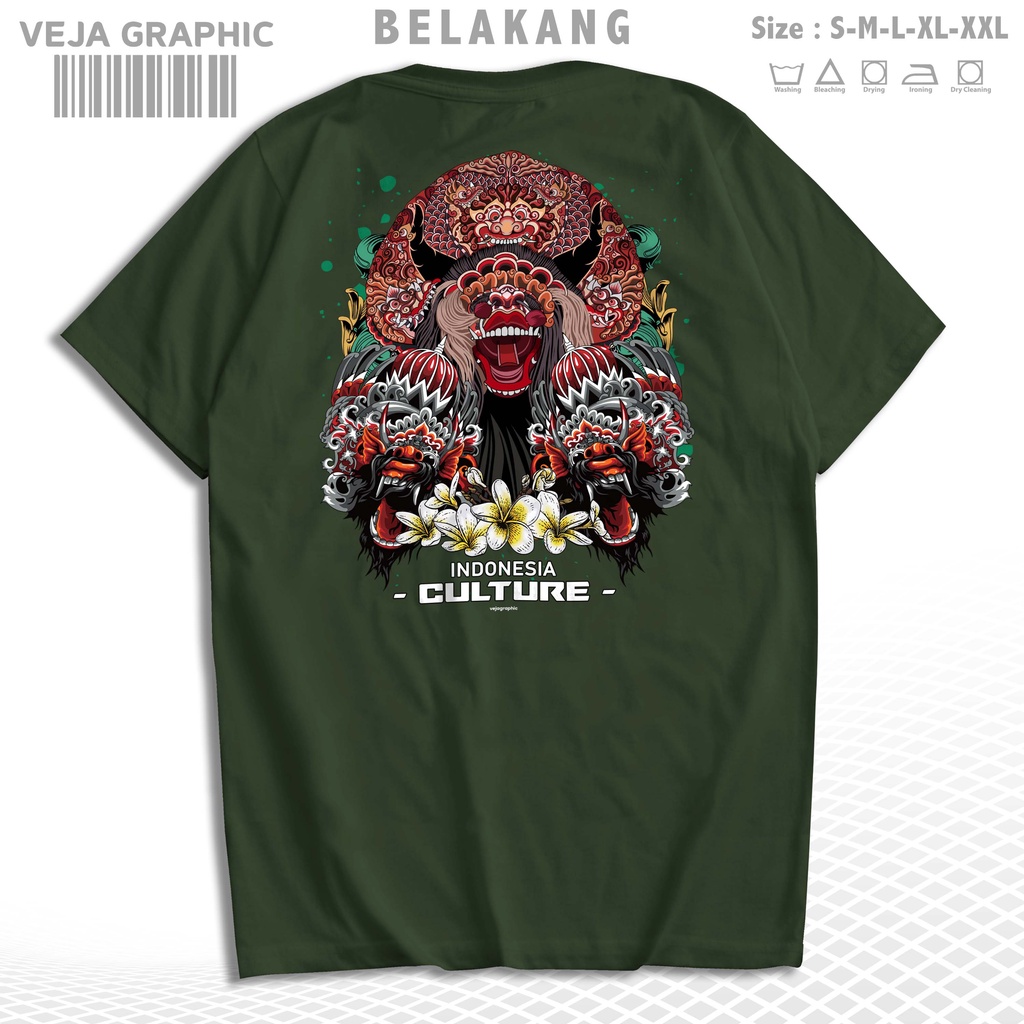 Jual VEJAGRAPHIC T-Shirt Barong Bali Indonesia Kaos Indonesia