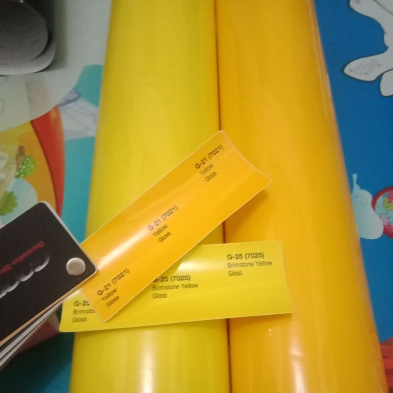 Jual stiker scotlet kuning tua dan kuning lemon | Shopee Indonesia