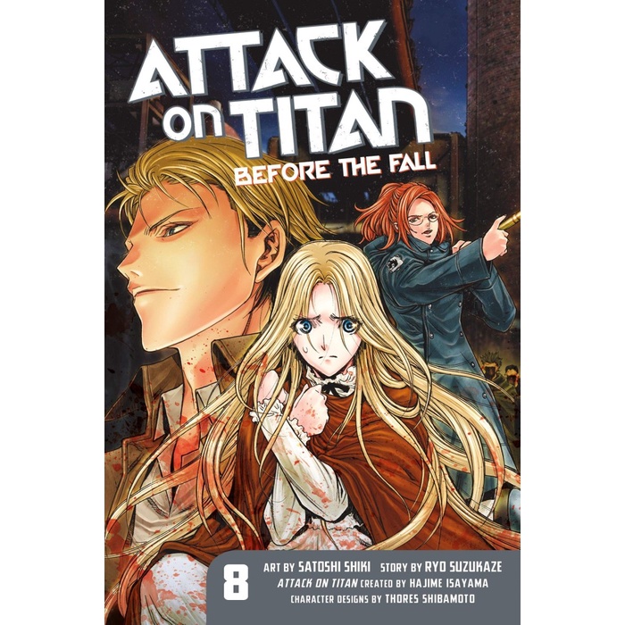 Jual Hajime Isayama Attack On Titan Before The Fall Volume 8 Sc