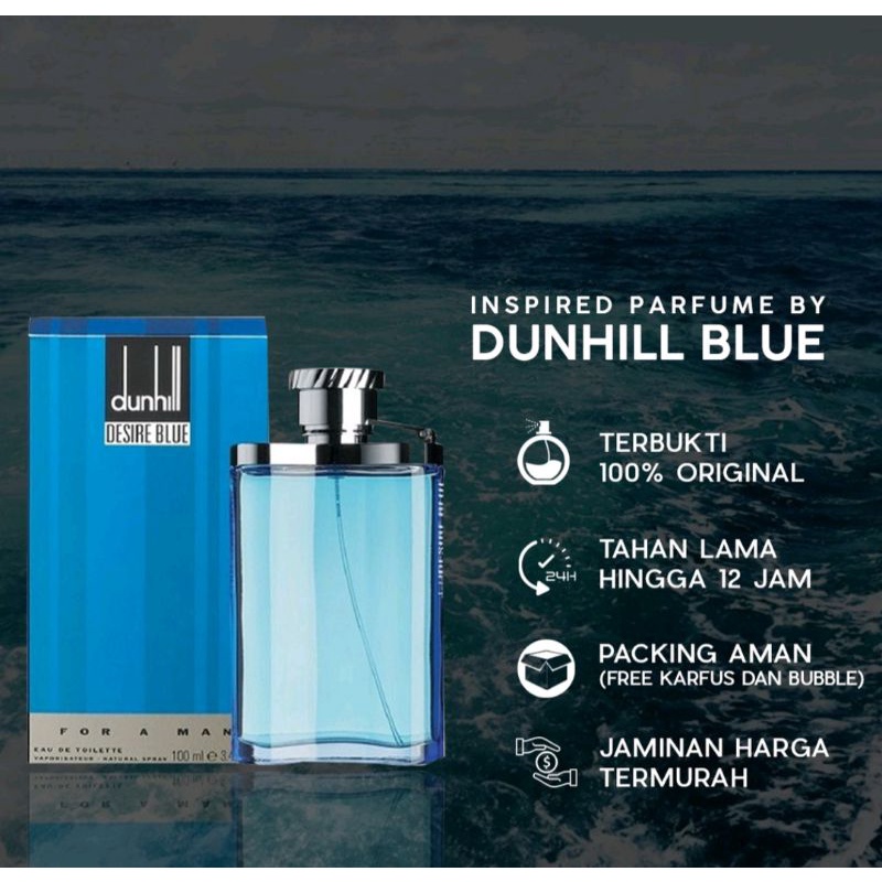 Harga parfum shop dunhill blue original