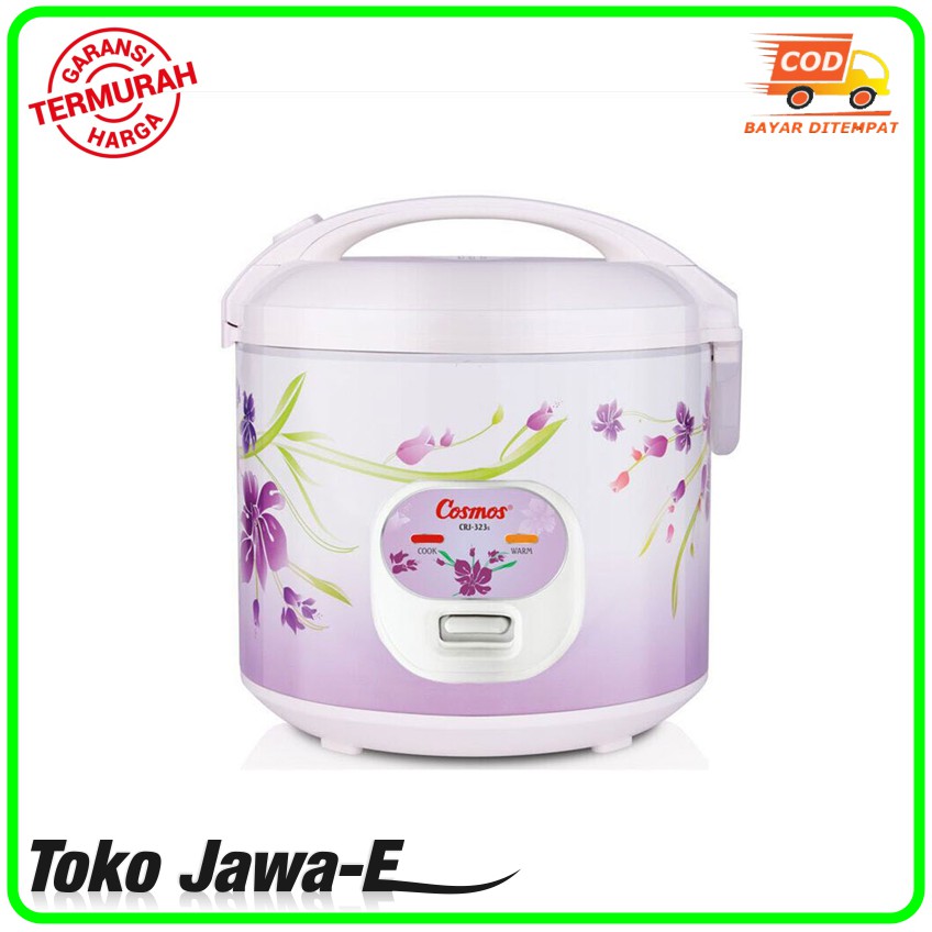 Jual RICE COOKER COSMOS RICE COOKER 3IN 1 Kapasitas 1,8 Liter | Shopee ...