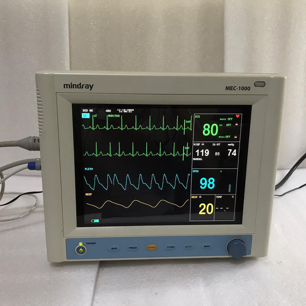 Jual Patient Monitor Multiparameter Mindray Mec 1000 Excellent