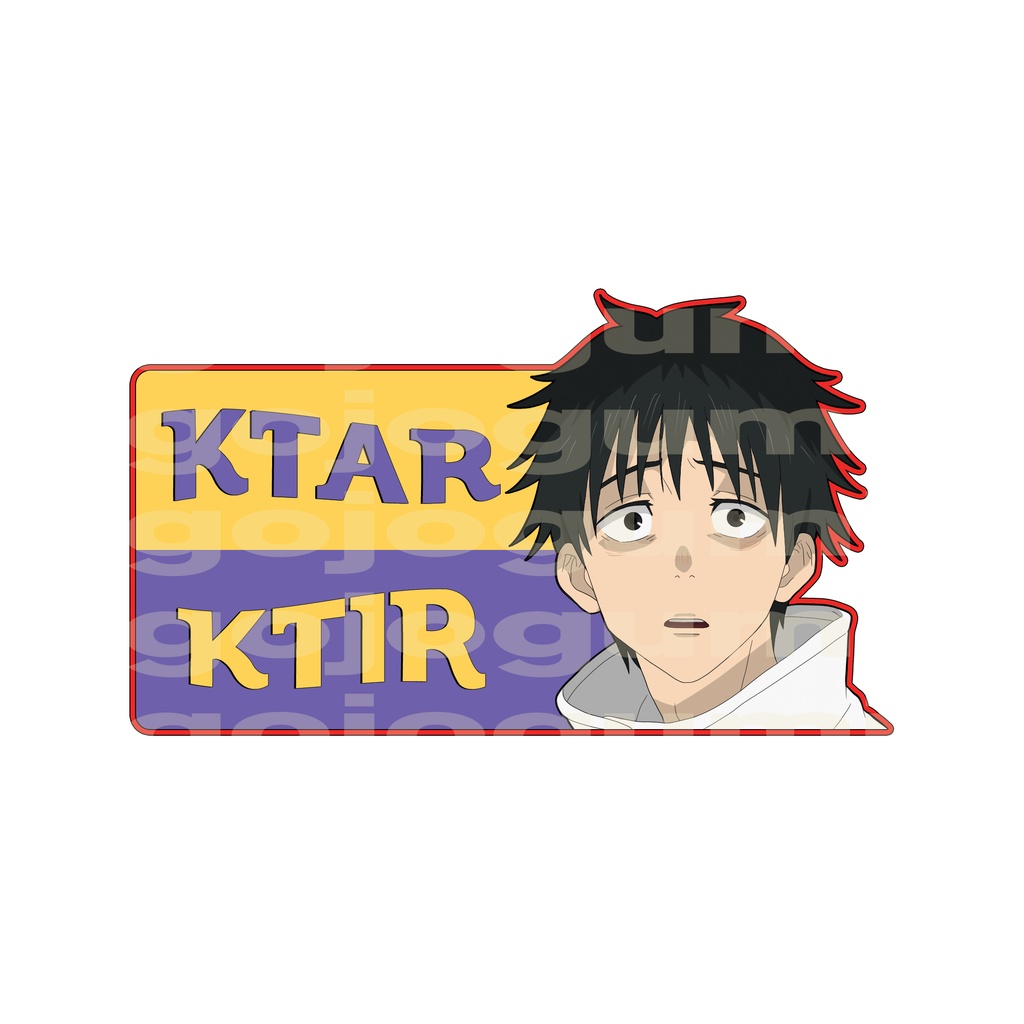 Jual Jujutsu Kaisen Dukun Dangdut Sticker (satuan) | Shopee Indonesia