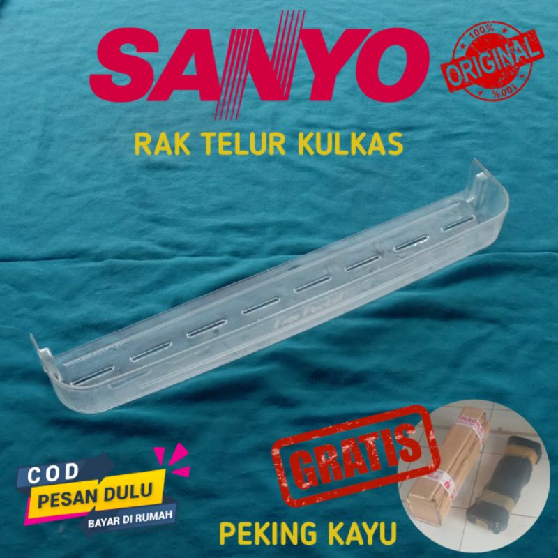 Jual RAK TELUR KULKAS SANYO 1 PINTU ORIGINAL Shopee Indonesia