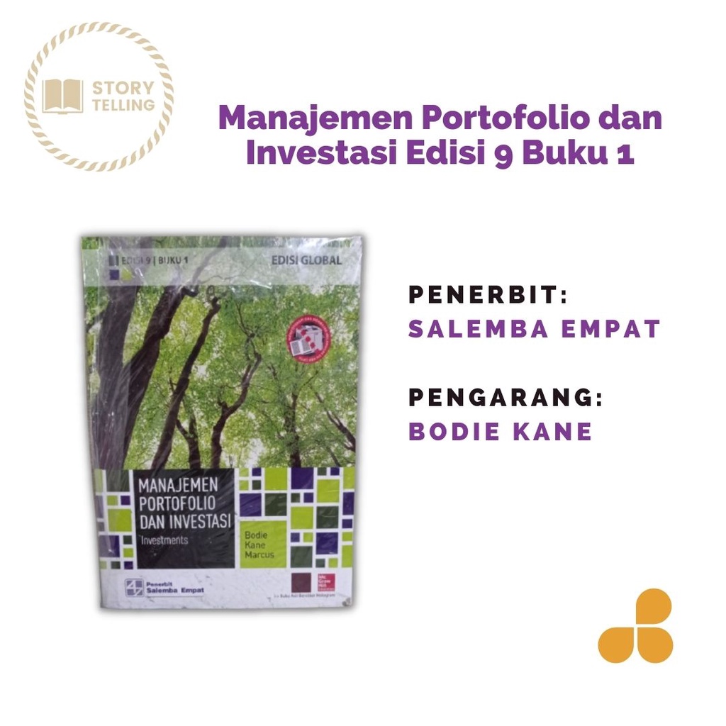 Jual Manajemen Portofolio Dan Investasi Edisi 9 Buku 1 By Bodie Kane