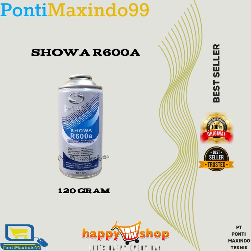 Jual REFRIGERANT SHOWA R600A 120 Gram | Shopee Indonesia