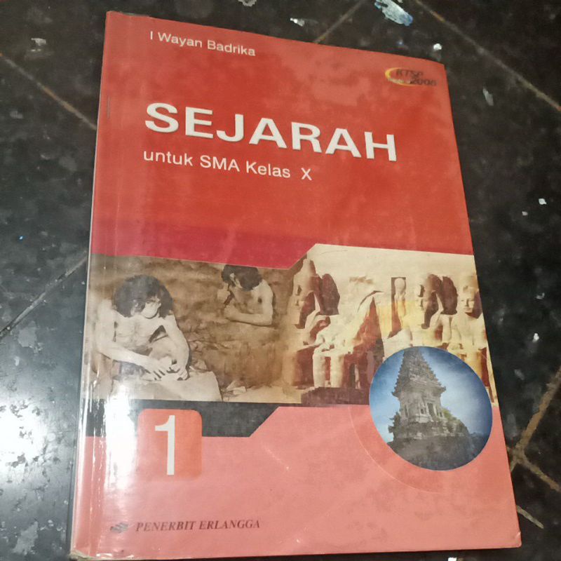 Jual Buku Sejarah Kelas 10 X SMA 1 ERLANGGA, I Wayan Badrika, KTSP 2006 ...