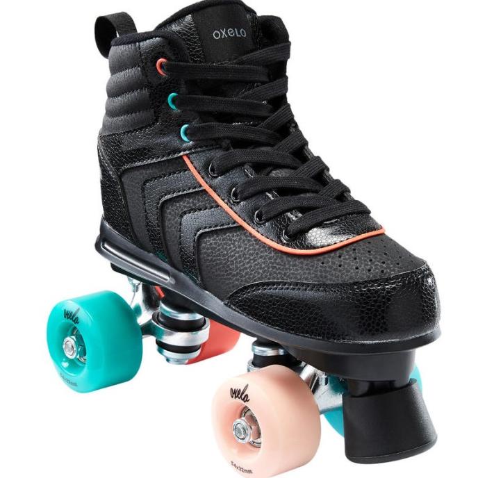Jual Sepatu Roda Anak dan Remaja Quad skates model vintage roda 4 ORI ...