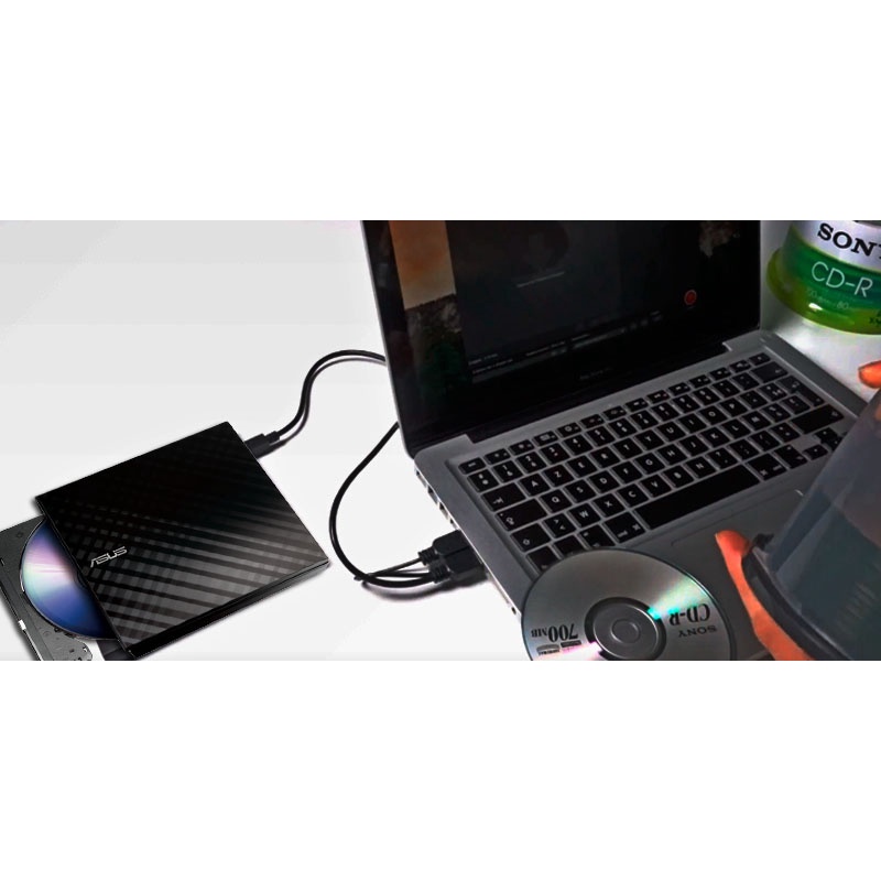 Jual Asus Eksternal External USB DVD CD RW ROM ROOM DVDRW Writer Burner ...