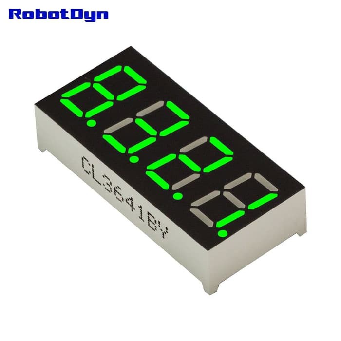 Jual 4-digit LED 7 segment 0.56