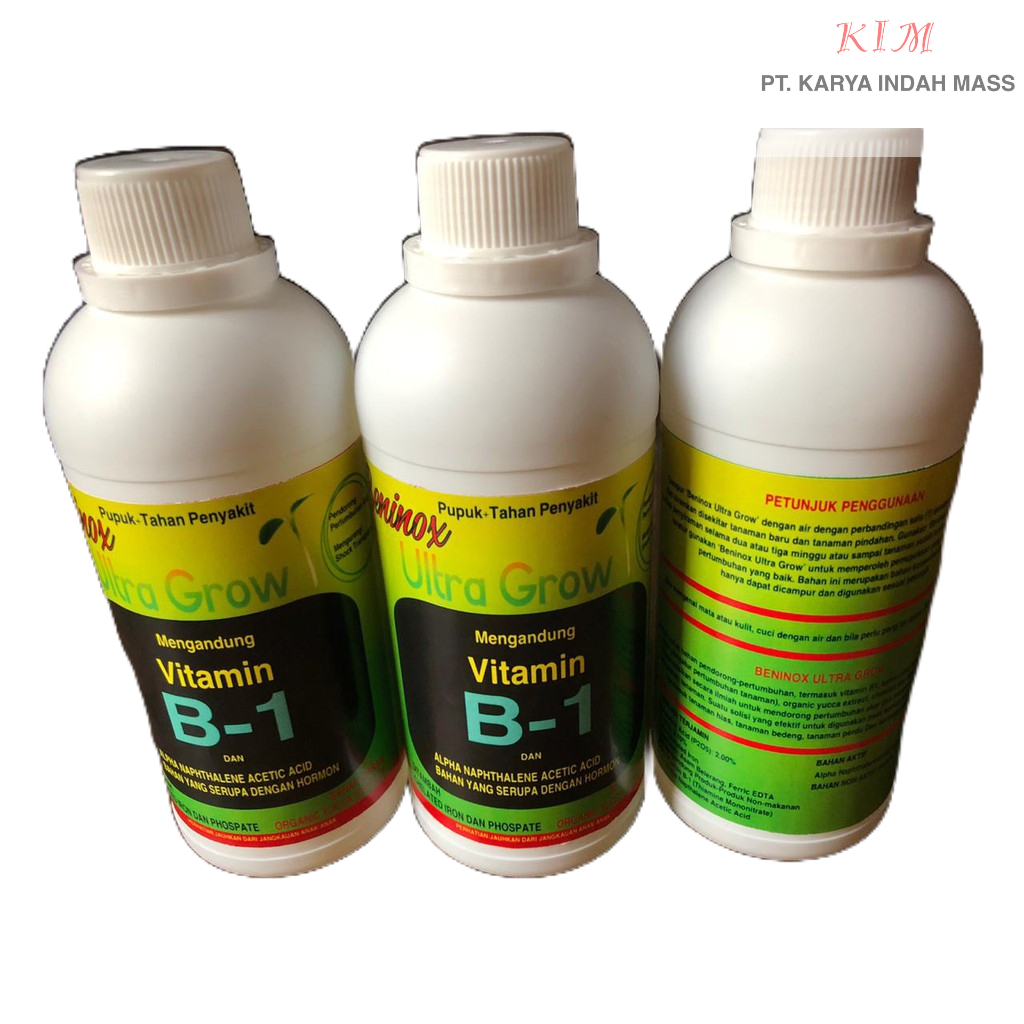 Jual PUPUK VIT B1 VITAMIN - Vitamin B1 Tanaman Beninox Ultra Grow 500ml ...