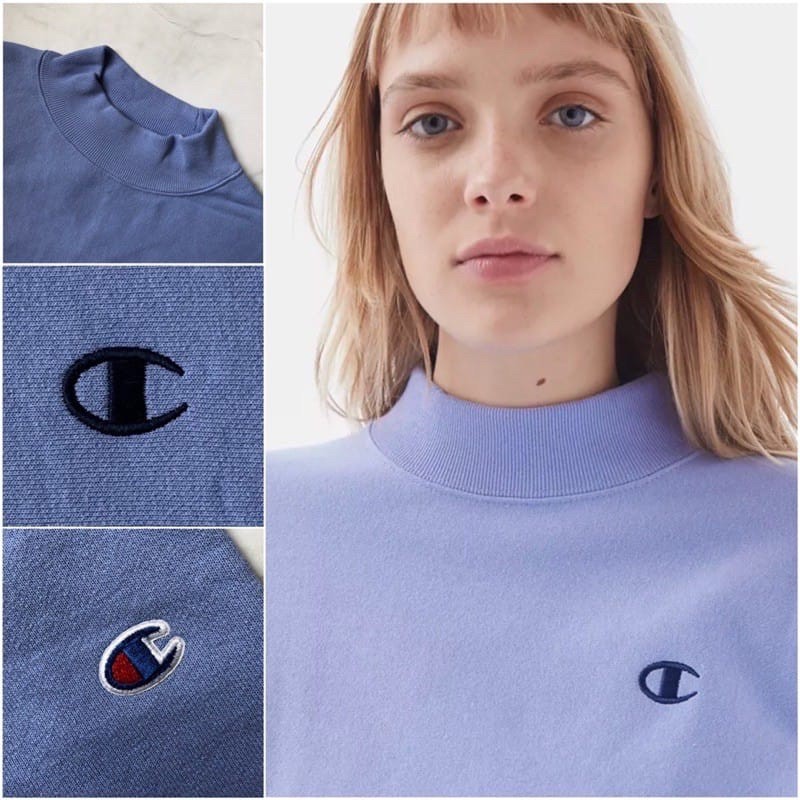 Champion uo exclusive reverse weave mock neck sweatshirt cheap