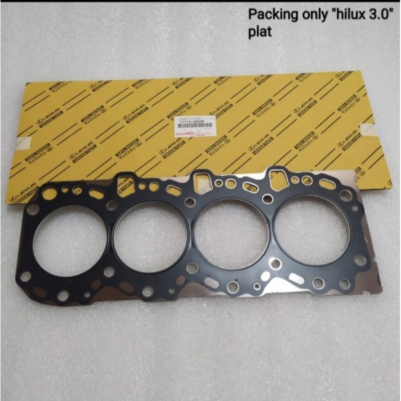 Jual PACKING HEAD PAKING KOP PACKING KOP CYLINDER TOYOTA HILUX 3.0 1kd ...