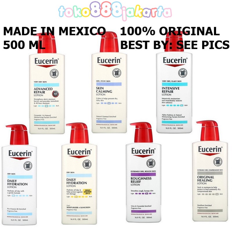 Jual EUCERIN BODY LOTION ORIGINAL DAILY SPF ADVANCED CALMING INTENSIVE