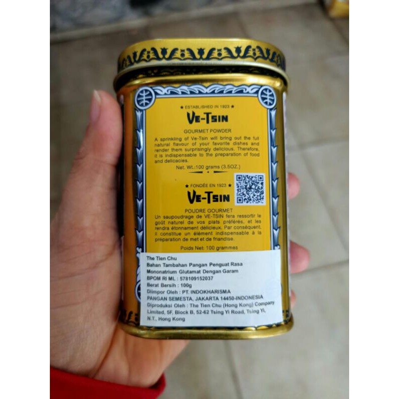 Jual HONGKONG VE-TSIN GOURMET POWDER / Vetsin / Micin / Penyedap Rasa ...