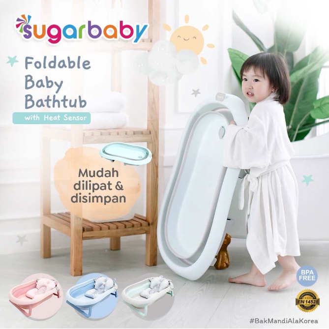 Jual Sugar Baby Bak Mandi Bayi F76 F79 F88 / Simson Thermo Foldable ...