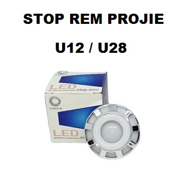 Jual LAMPU STOP REM LED PROJIE AC - DC U12 U14 STOPLAMP MOTOR VINYX ...