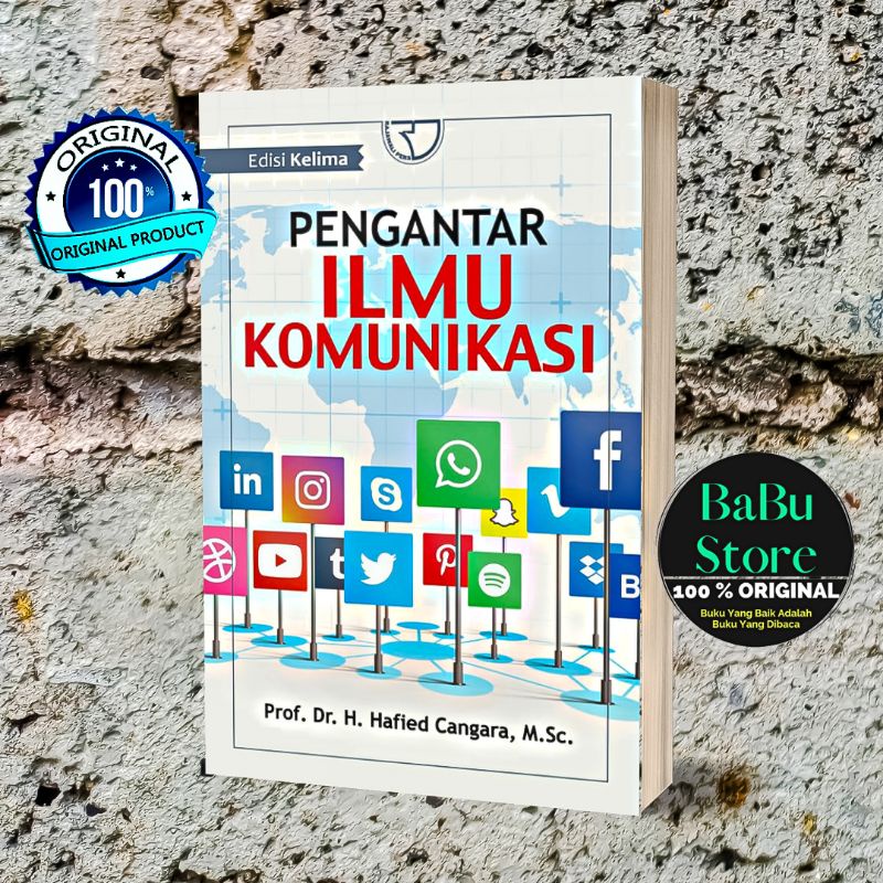 Jual Buku PENGANTAR ILMU KOMUNIKASI - Hafied Cangara - Rajagrafindo ...