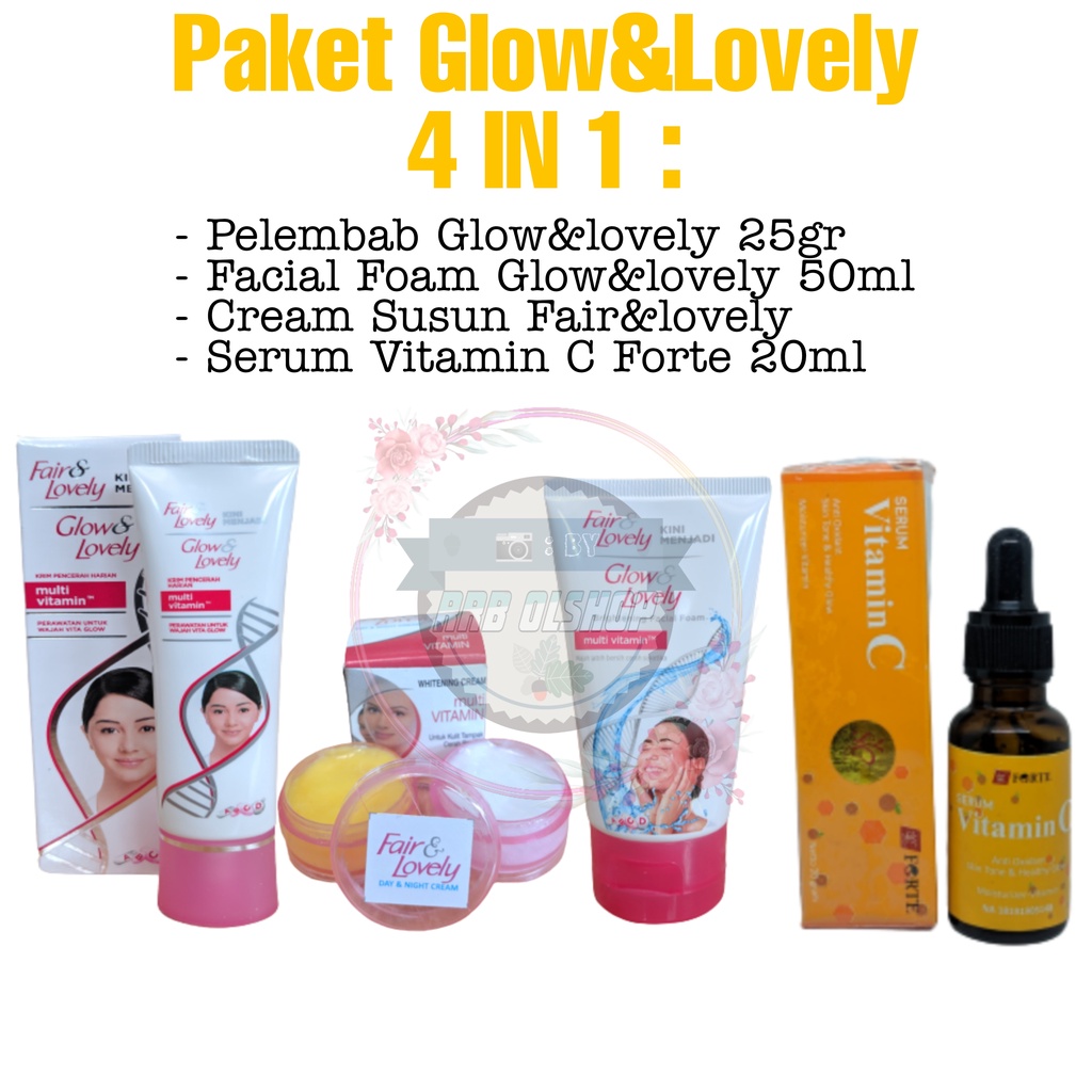 Jual BB _ Paket Lengkap Fair & Lovely 4in1 - Facial Foam 50g + Cream ...