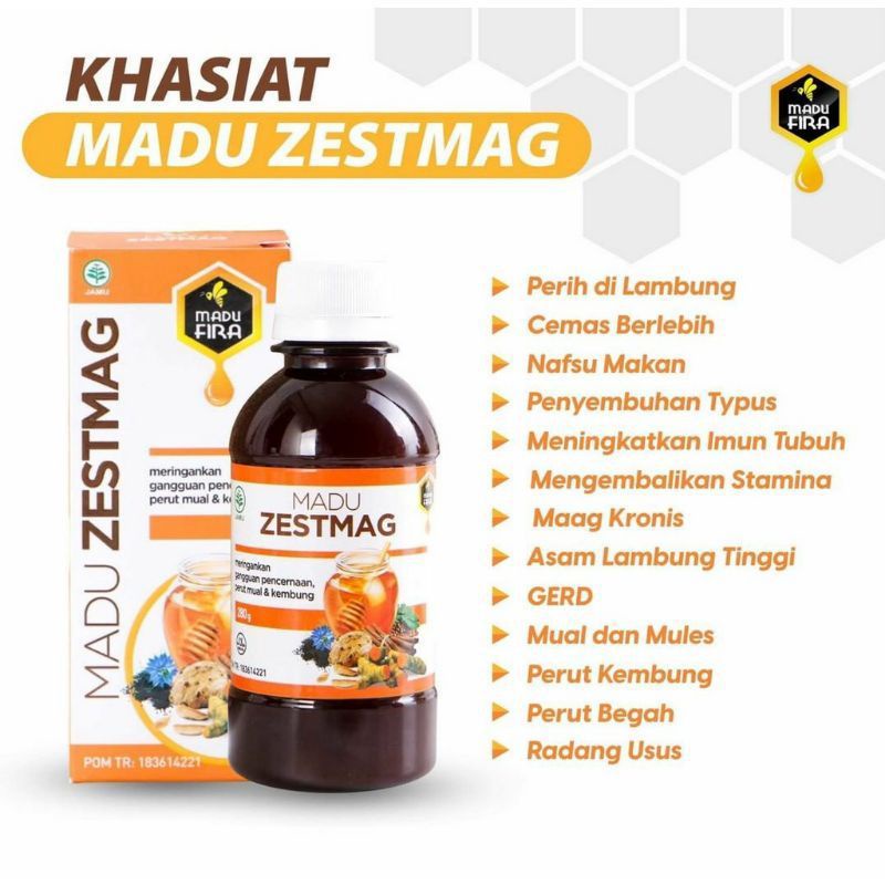 Jual Madu Zestmag Herbal Obat Madu Maag Madu Lambung Zestmag