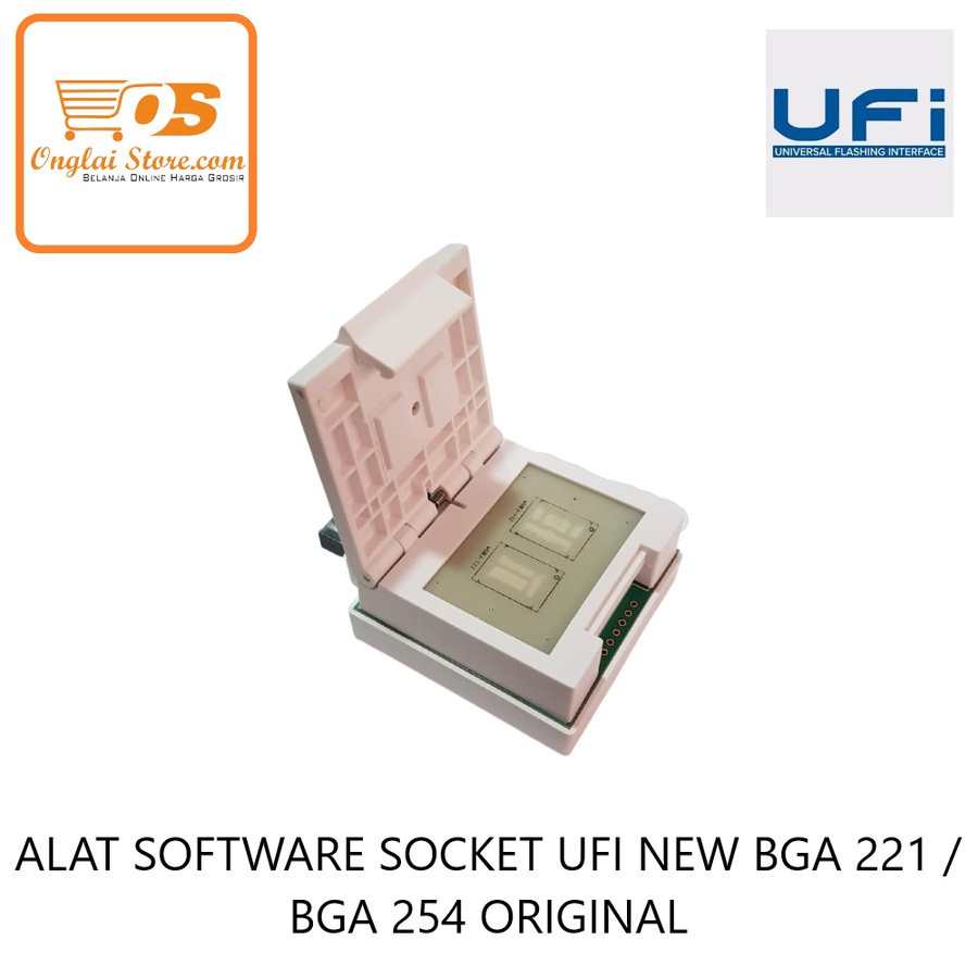 Jual ALAT SOFTWARE SOCKET UFI NEW BGA 221 / BGA 254 ORIGINAL Shopee Indonesia
