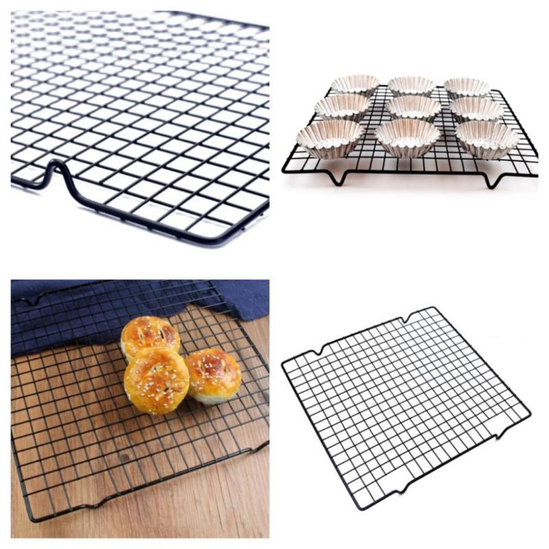 Jual Rack pendingin kue 27 x 25 cm cooling rack cake rak pendingin roti ...