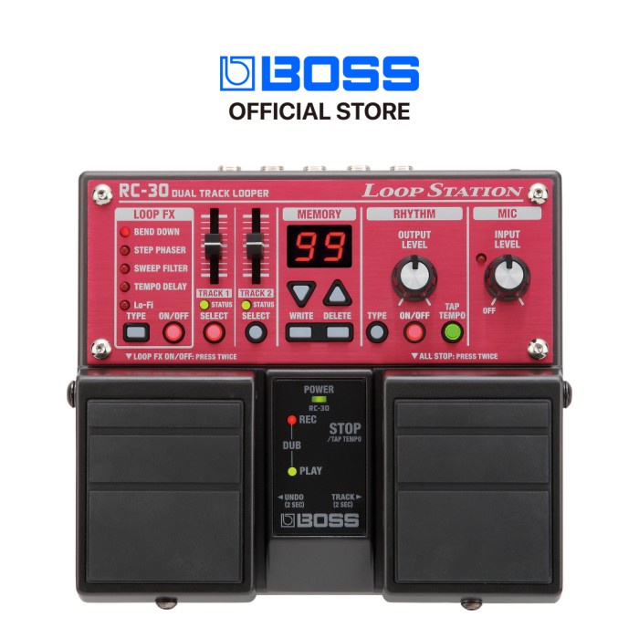 Jual BOSS RC30 Loop Station Twin Pedal Multitrack Shopee Indonesia