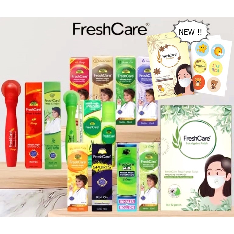 Jual FRESH CARE Eucalyptus Patch Isi 12/ FreshCare Stiker Masker ...