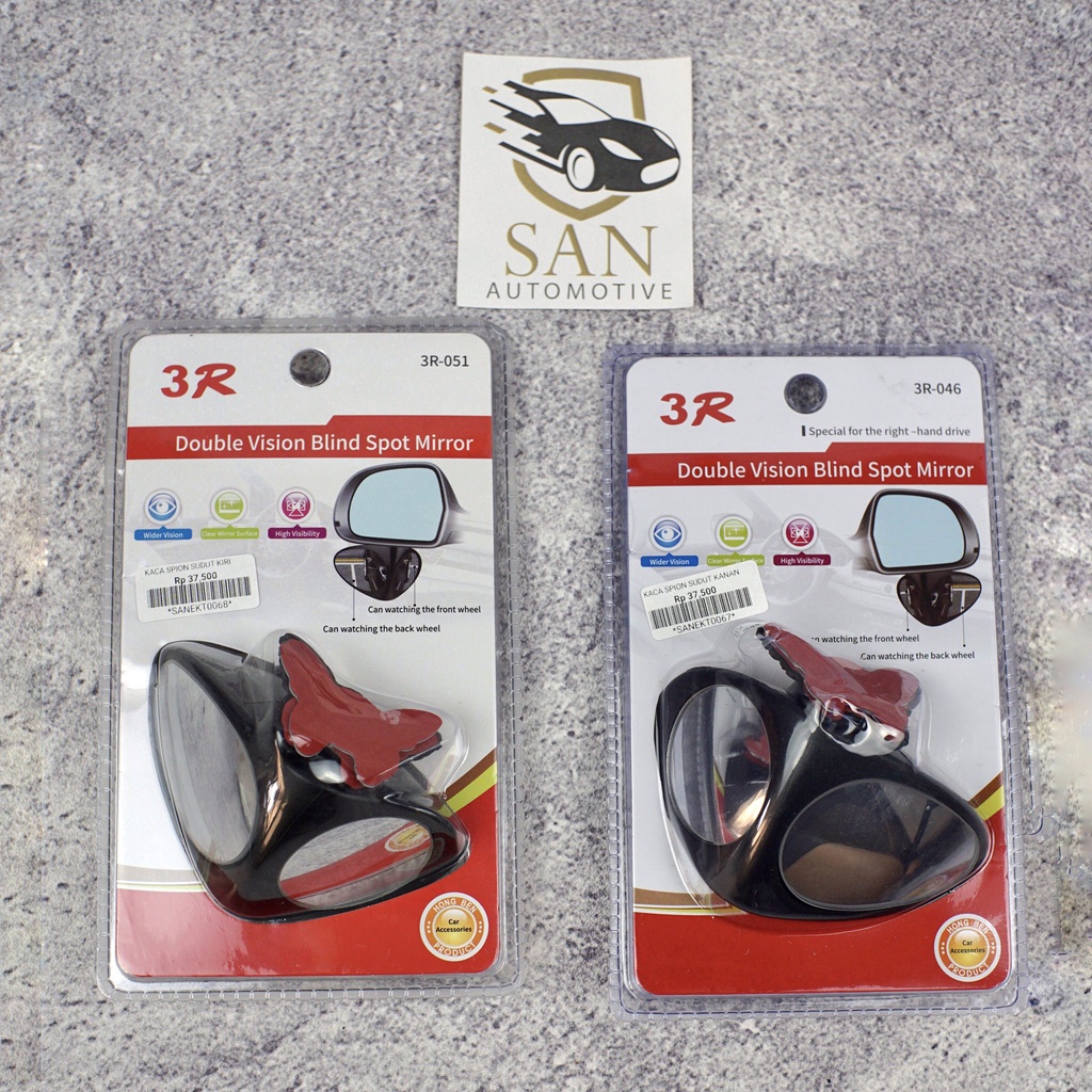 Jual Kaca Spion Blindspot Mirror Double Wide Angle Big Vision Right