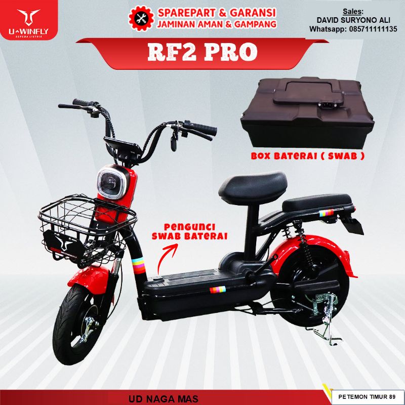 Jual Sepeda listrik/accu REDFISH 2 PRO | Shopee Indonesia