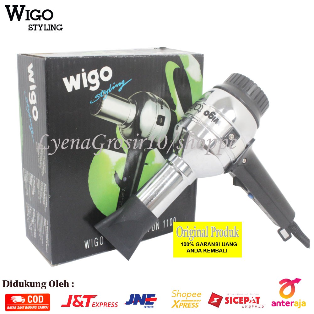 Jual HAIR DRYER WIGO TAIFUN STYLING 1100 HOT AND COOL ALAT