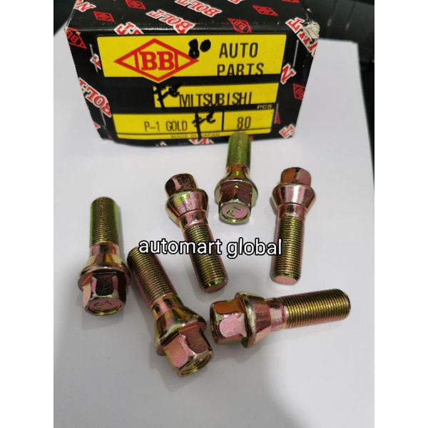 Jual Baut nap as roda Mitsubishi fe fe81 original japan | Shopee Indonesia