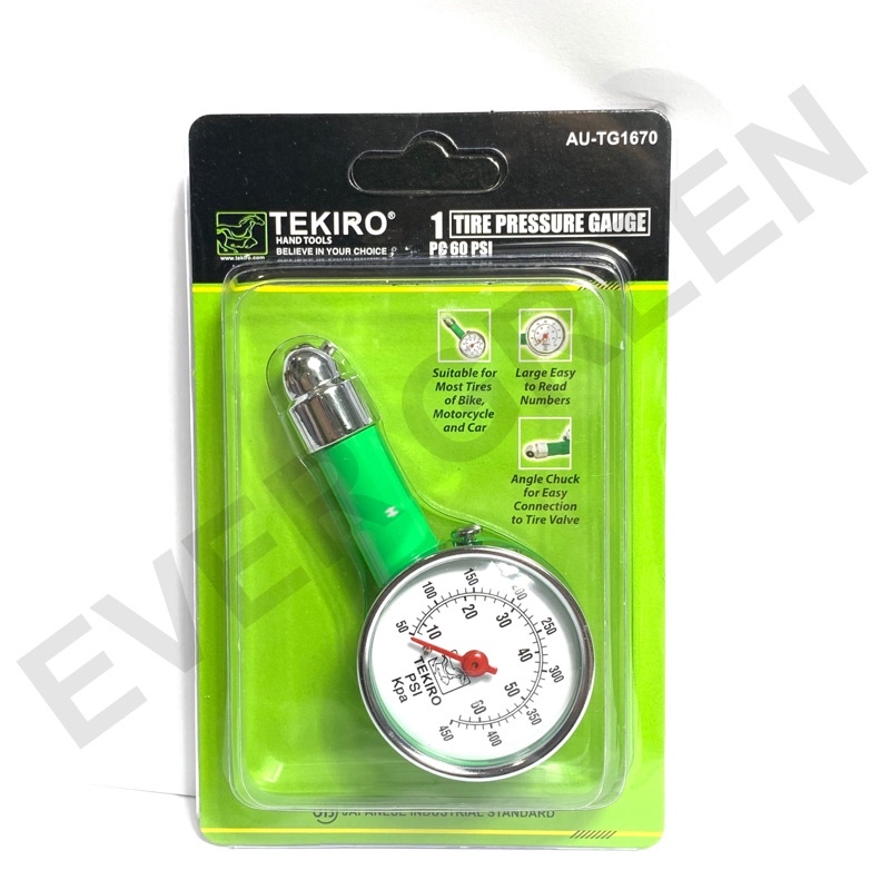 Jual Alat Ukur Tekanan Angin Ban Otomatis Dial Tire Gauge Ukuran Ban