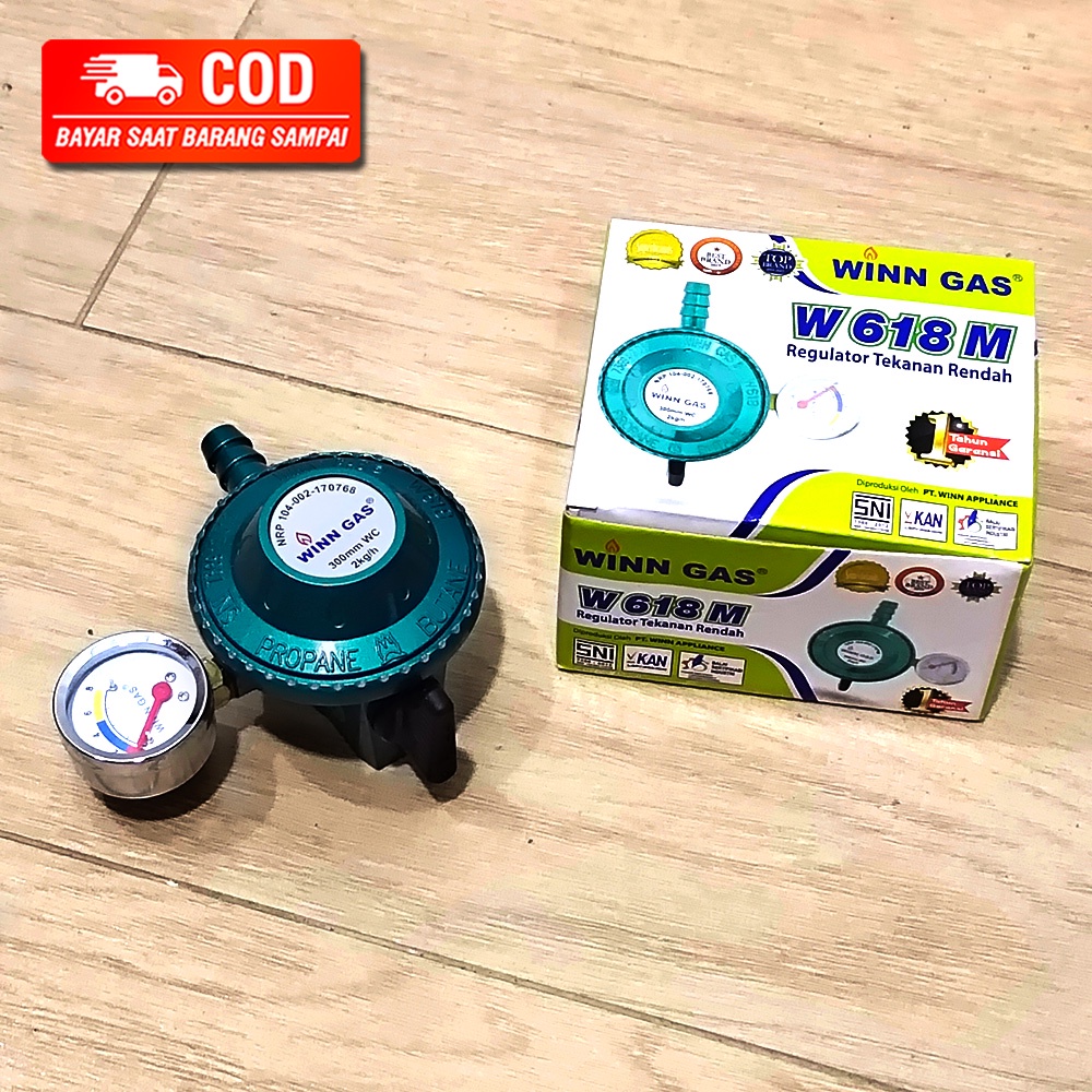 Jual REGULATOR / KEPALA GAS WINN GAS W-618M | Shopee Indonesia