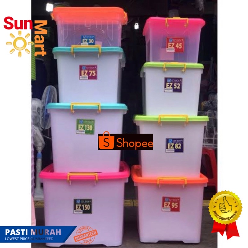 Jual Box Ezy Container Plastik / Tempat Penyimpanan Plastik Ezy ...