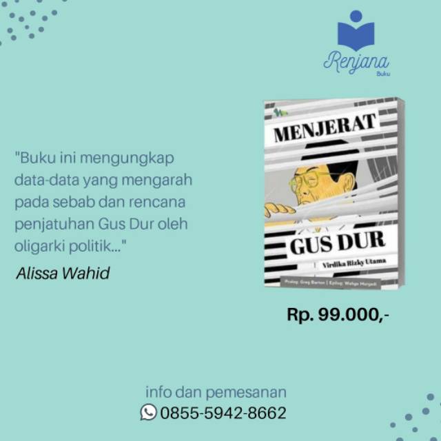 Jual BUKU MENJERAT GUS DUR | Shopee Indonesia