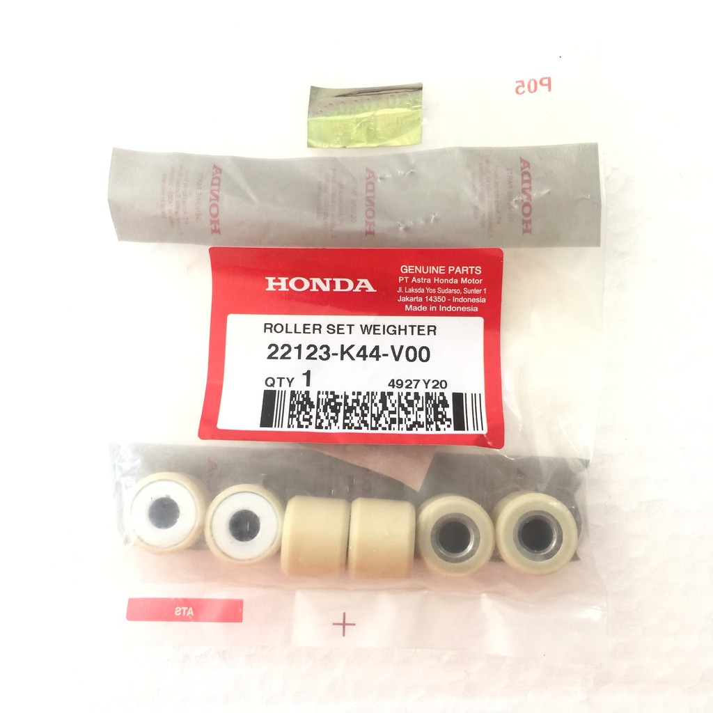 Genuine honda spare part ROLLER SET,WEIGHTH 22123-K97-B00