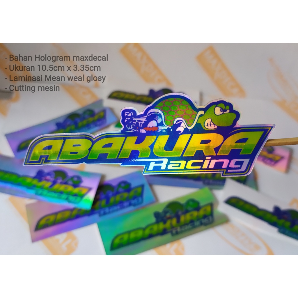 Jual Sticker Bengkel Lengkap Terbaru Viral / Sticker Bengkel Hologram ...