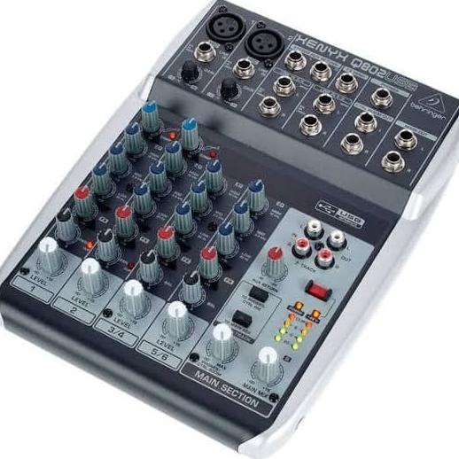 Jual Behringer xenyx q802usb q802 USB mixer USB | Shopee Indonesia