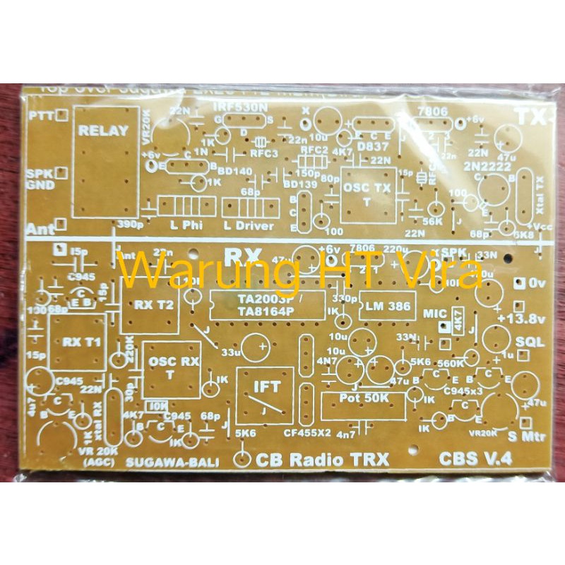 Jual PCB transceiver AM CB 11 meter band Shopee Indonesia