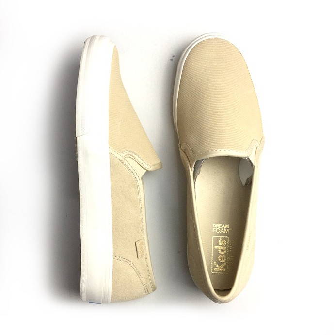 Keds double cheap decker suede cream