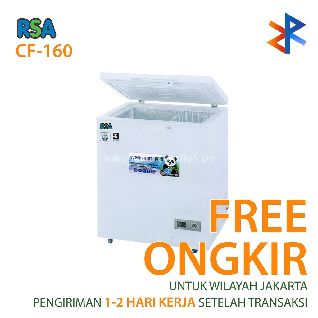 Jual FREZZER RSA CHEST FREZZER CF1200/lemari pembeku - Kota Medan - Rvv  Shop