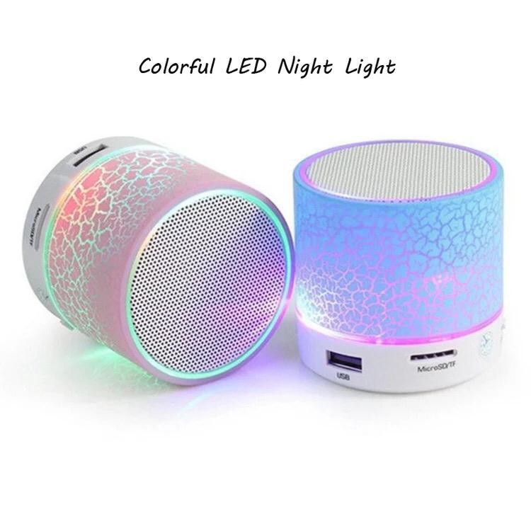 Jual Speaker Bluetooth Lampu Retak Music Portable Mini Support MMC USB ...
