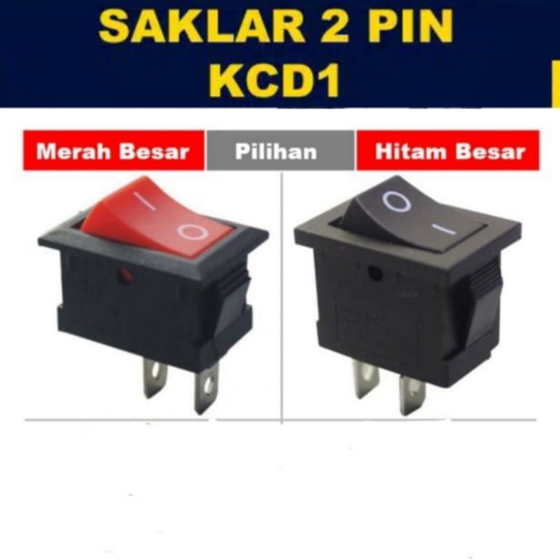 Jual Rocker Saklar Mini Switch On Off Pin Kaki Shopee Indonesia