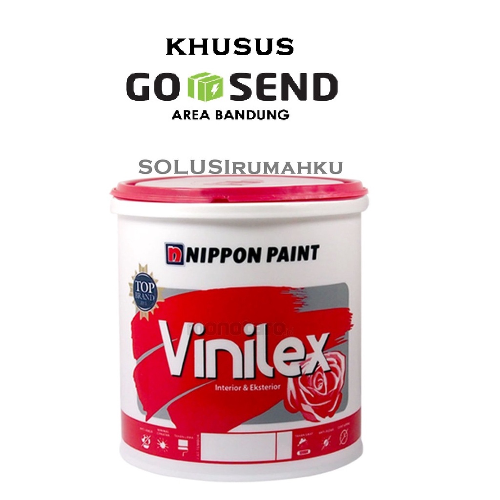 Jual Nippon Vinilex Galon Kg Cat Tembok Putih Nippon Paint Gallon