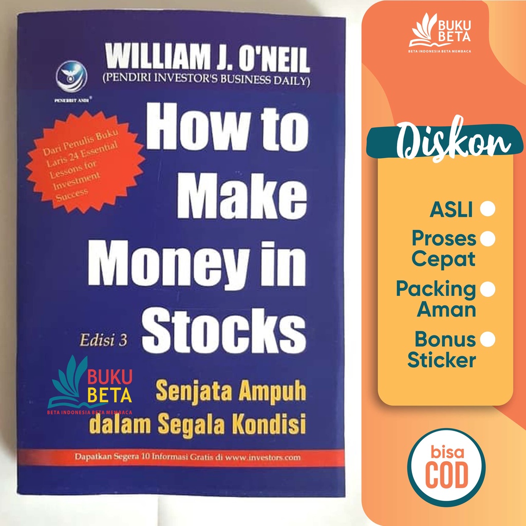 Jual How To Make Money In Stocks - William J. O'neil | Shopee Indonesia