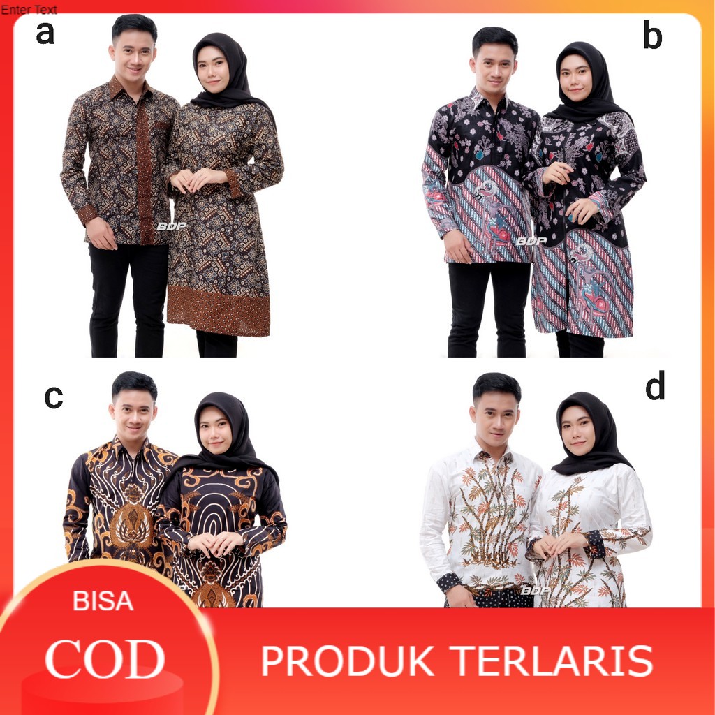 Jual Batik Couple - Baju Batik Motif Maura Sania Ndoro Jowi DNT ...